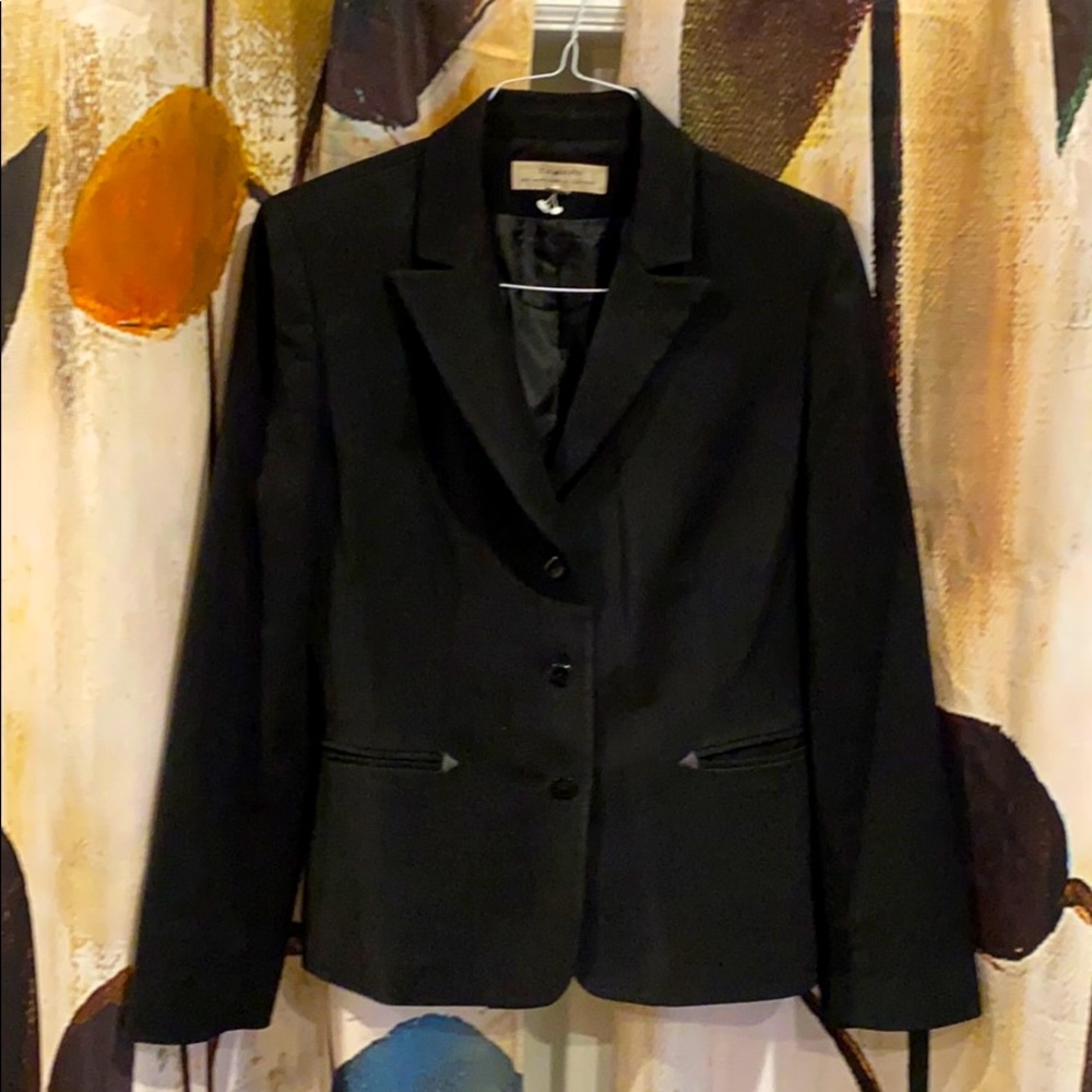 Black Button Down Blazer